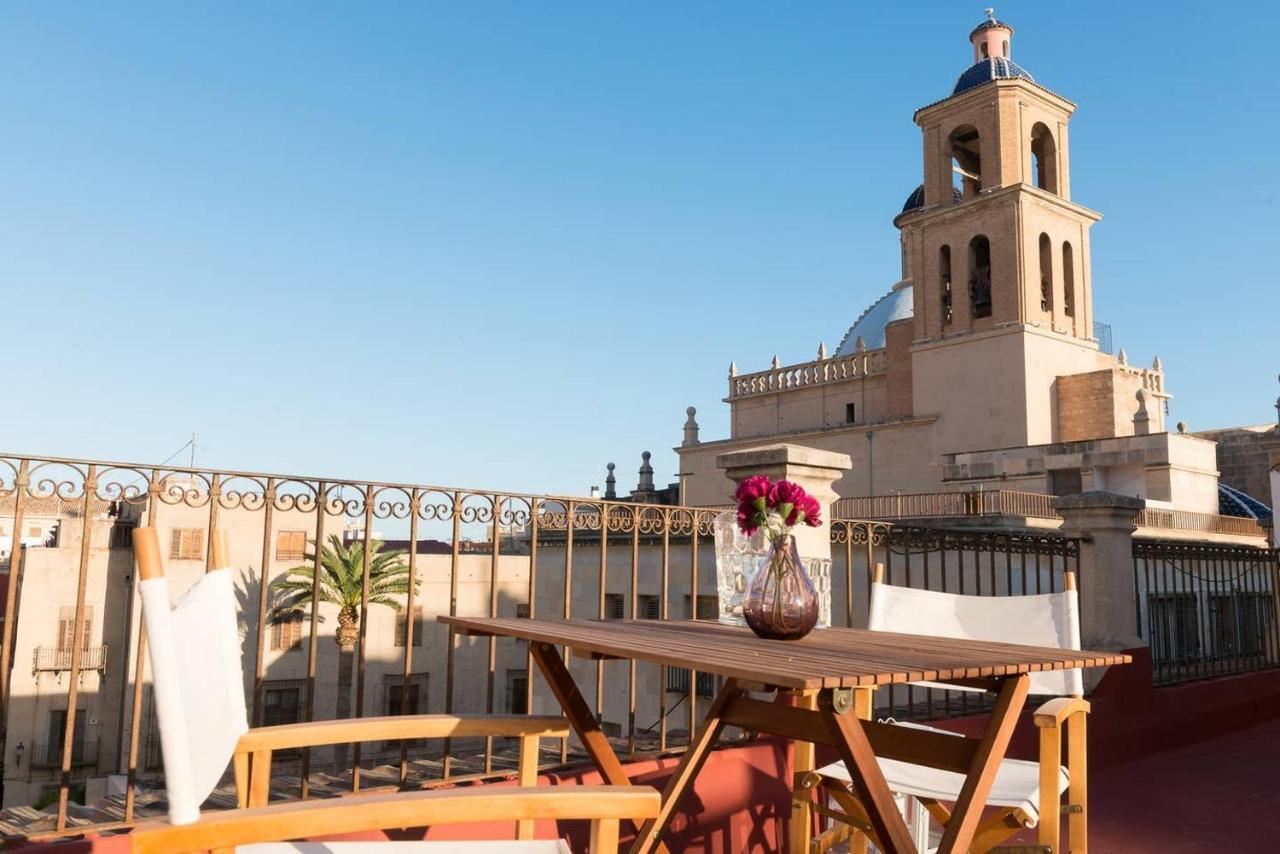 Alc - Stylish Studio With Fantastic Terrace, Old Town Alicante Exterior photo