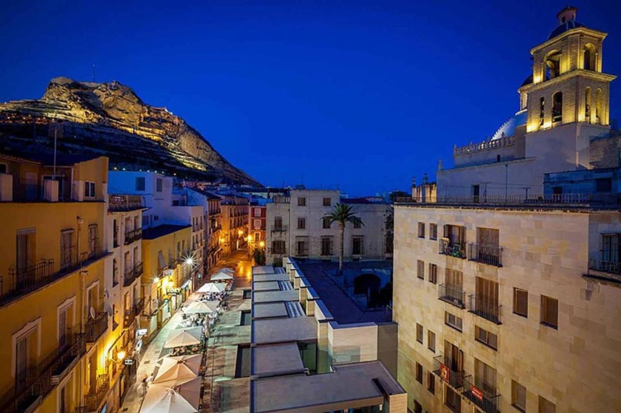 Alc - Stylish Studio With Fantastic Terrace, Old Town Alicante Exterior photo